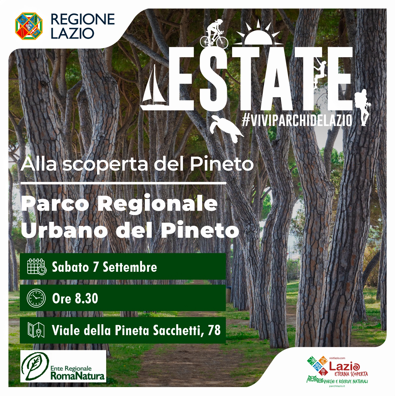 Alla Scoperta del Parco Urbano del Pineto Escursione Guidata