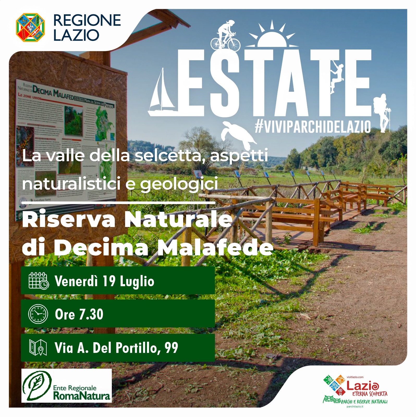 Esplorando la Riserva Naturale di Decima Malafede