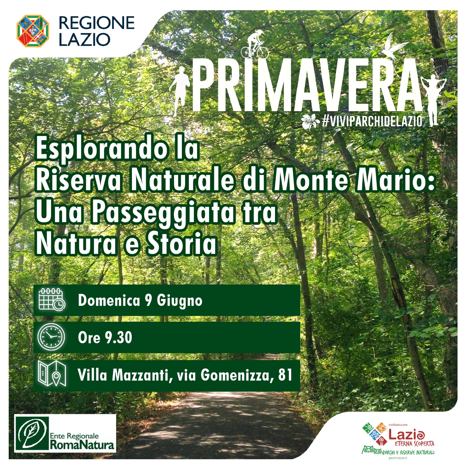 Esplorando la Riserva Naturale di Monte Mario