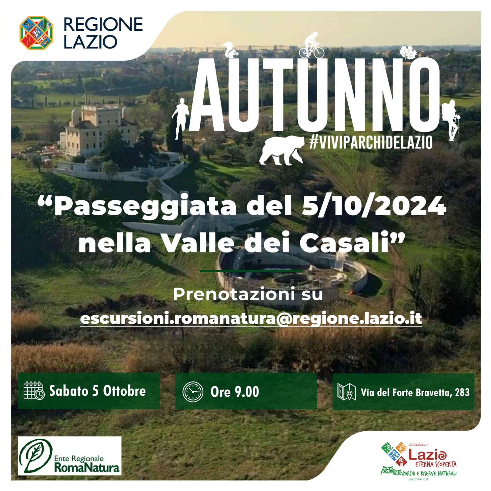 Passeggiata del 051024 Valle dei Casali