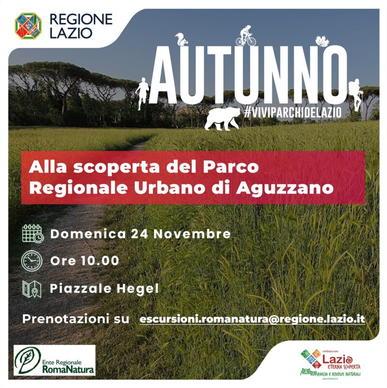 Card AUTUNNO 2024 - Visita parco di aguzzano - 24 novembre