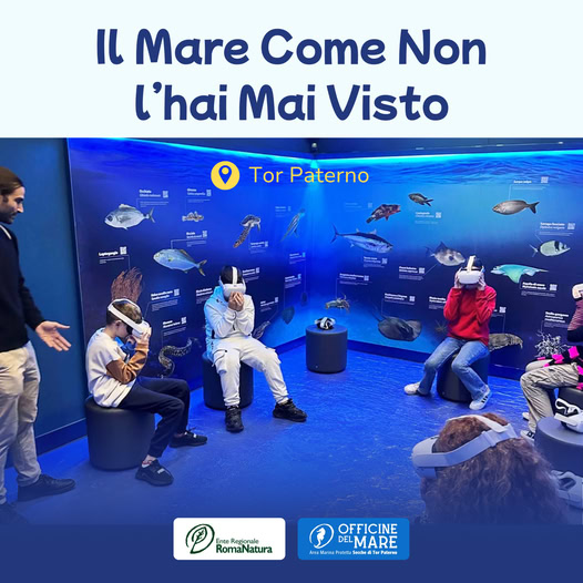 Stanza del Mare, Immersione Virtuale a Tor Paterno - 19 Aprile 2025