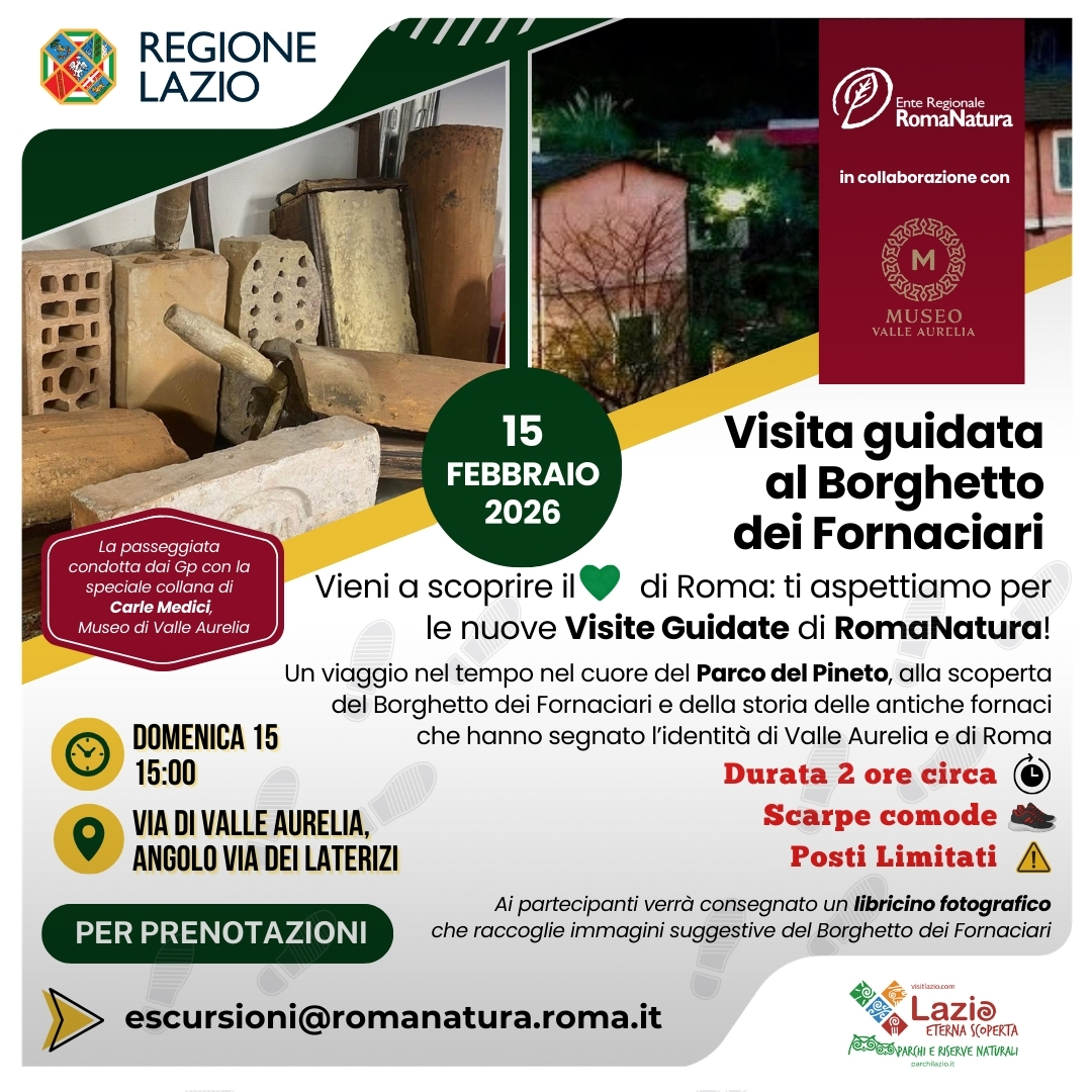 Visita guidata al Borghetto dei Fornaciari-15-febbraio-2026